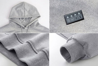 Zonix™ 31-Zone Smart Heated Hoodie with Battery Pack | 4-Button Precision Control