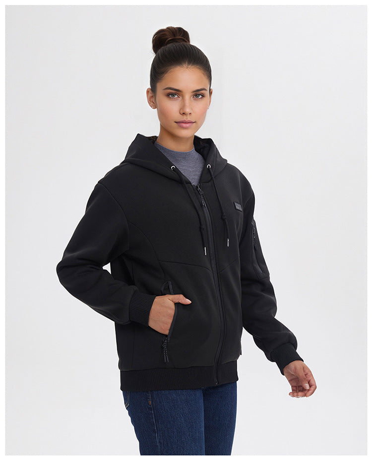 Zonix™ Premium Full-Zip Smart Heated Hoodie - 26-Zone Rapid Heat