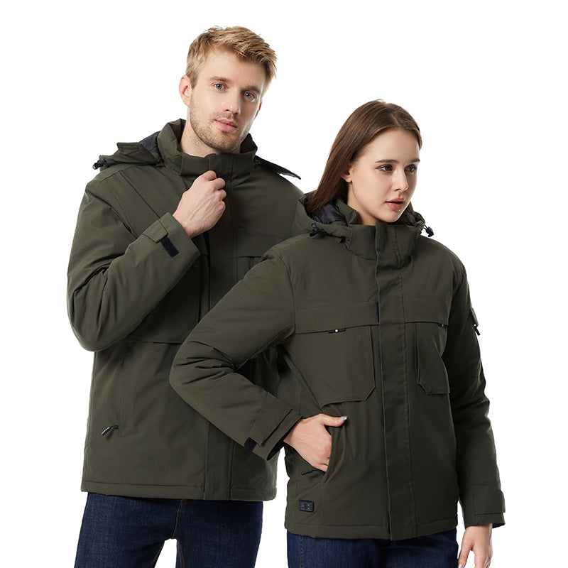 Zonix™ 9-Zone Smart Heated Jacket | Waterproof Winter Coat for Hiking, Skiing & Hunting