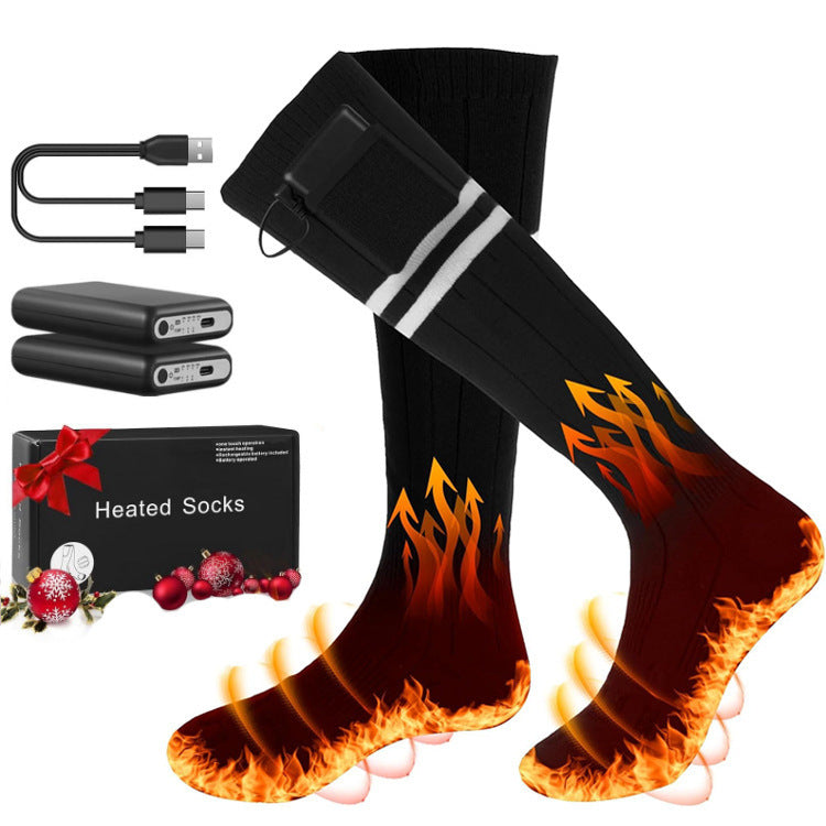 Zonix™ Smart App-Controlled Heated Socks 5000mAh Rechargeable Winter Gear