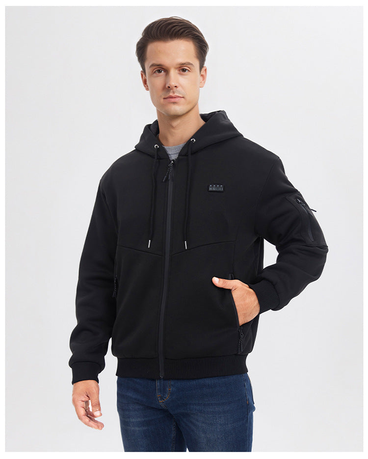 Zonix™ Premium Full-Zip Smart Heated Hoodie - 26-Zone Rapid Heat