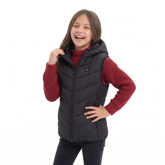 Zonix™ Kids Smart 10-Zone Heated Vest | Lightweight Washable for Boys & Girls