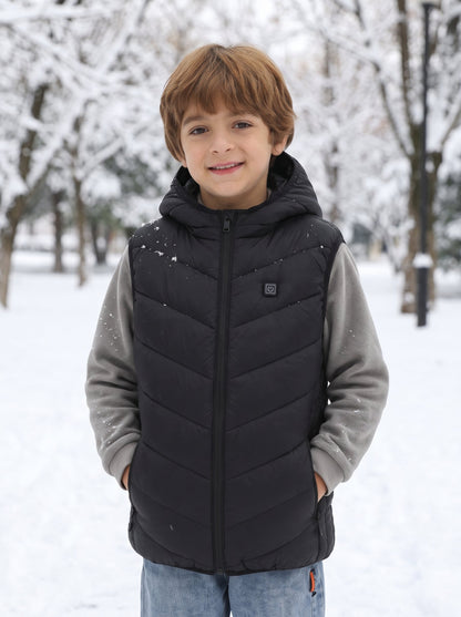 Zonix™ Kids Smart 10-Zone Heated Vest | Lightweight Washable for Boys & Girls