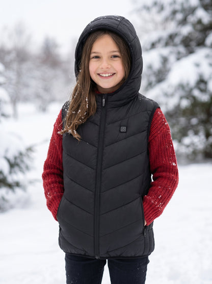 Zonix™ Kids Smart 10-Zone Heated Vest | Lightweight Washable for Boys & Girls
