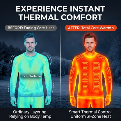 Zonix™ 31-Zone Smart Heated Hoodie with Battery Pack | 4-Button Precision Control