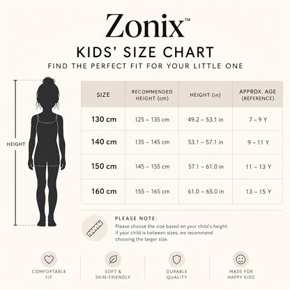 Zonix™ Kids 7-Zone Smart Heated Hoodie | Electric Full-Zip Fleece Jacket for Boys & Girls